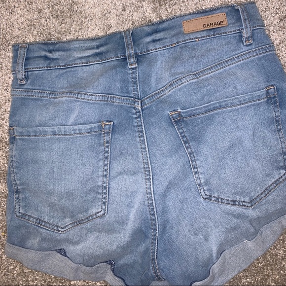 Garage Juniors Premium Blue Jean shorts size 3 - Picture 10 of 11